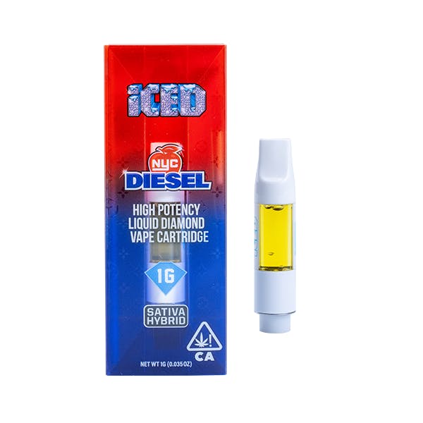 Iced NYC Diesel 1g Liquid Diamond Cartridge 85%