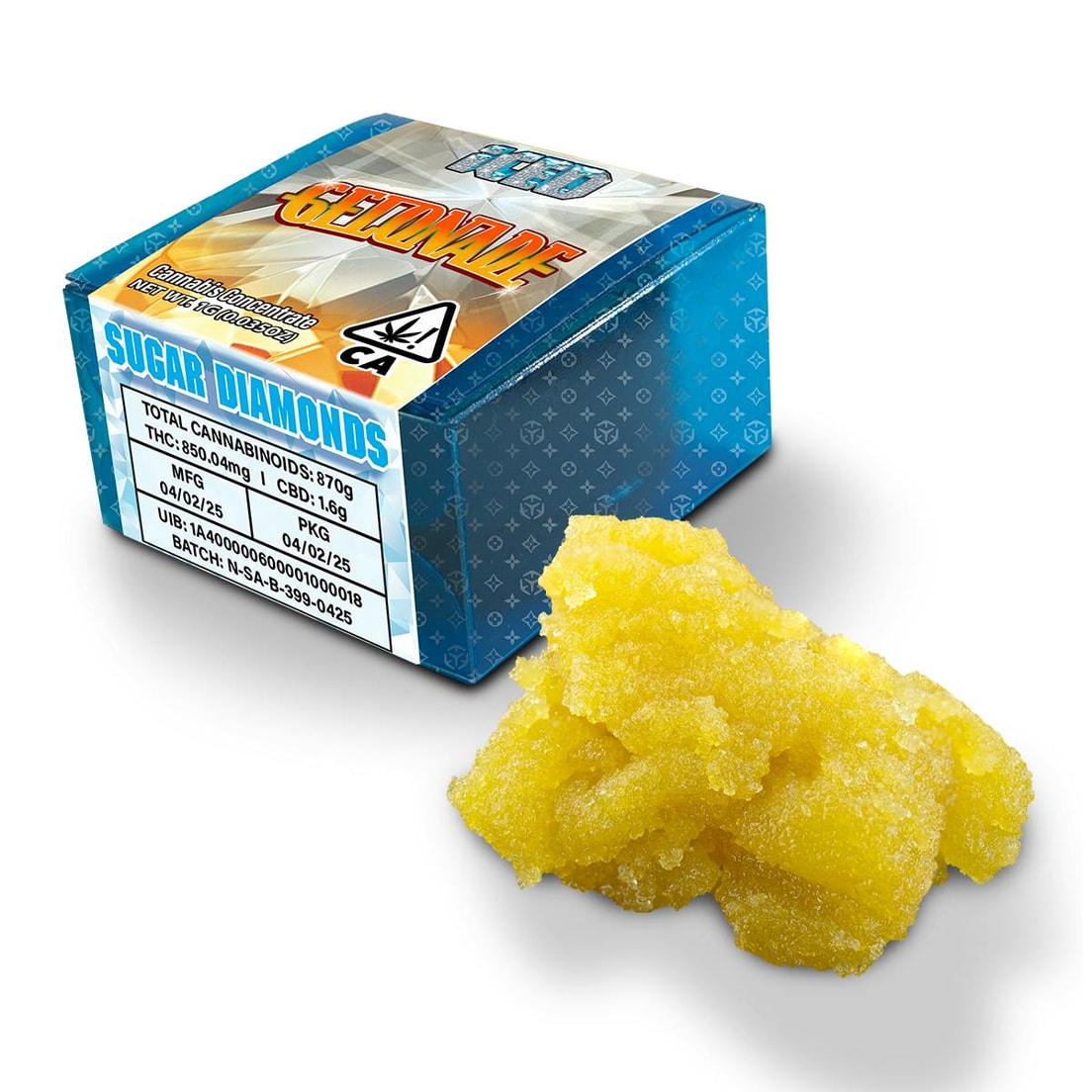 Iced Gelonade 1g Sugar Diamonds 77%